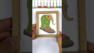 Italian Brainrot Lirili Larila Cardboard Pinball Game Puzzle #italianbrainrot #diy #Puzzle