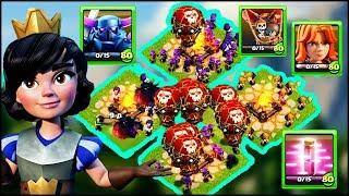 ЭТОТ МИКС НАГИБАЕТ?! ИЗИ ПРОХОЖДЕНИЕ ЗАДАНИЙ! ФАСТ ПРОКАЧКА ТХ12 В CLASH OF CLANS