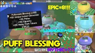 New  puffshroom Blessing (Bee Swarm Simulator)