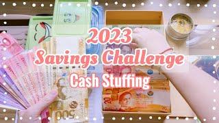 2023 SAVINGS CHALLENGE CASH STUFFING | IPON CHALLENGE | Philippines | Mae W.