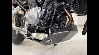 2023 BMW F850GS: Black Dog Cycle Works (BDCW) Ultimate Skid Plate Installation