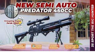 (REVIEW) SENAPAN PCP SEMI AUTO TERBARU 2024- TES AKURASI HINGGA 25M GRUPING RAPAT