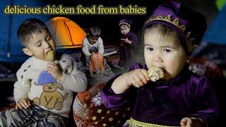 delicious chicken food from babies