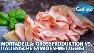 Kommt die wahre Mortadella wirklich aus Italien? Großproduktion vs. italienische Familien-Metzgerei