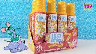 Lost Kitties Mice Mania Squeeze Cheese Blind Bag Toy Review Unboxing | PSToyReviews