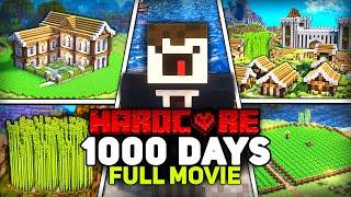 I Survived 1000 Days of Hardcore Minecraft [FULL MOVIE]