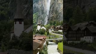 Wow Swiss AlpsLauterbrunnen in Berner Oberland #switzerland #travel #nature #lauterbrunnen