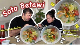 SOTO BETAWI, IDE MASAK UNTUK BERBUKA PUASA || DAPAT KIRIMAN DAGING SAPI GRATIS DARI MERTUA