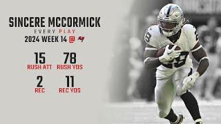 Sincere McCormick Week 14 Replay: Every Run, Target, and Catch @ Tampa Bay Buccaneers