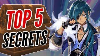 TOP 5 SECRETS YOU MIGHT HAVE MISSED | GENSHIN IMPACT GUIDE