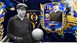 BEST GOALKEEPER?|| 110 OVER LEV YASHIN FULL GAMEPLAY AND REVIEW|| BEST GOALKEEPER IN FIFA MOBILE