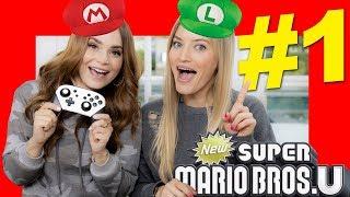 Playing Super Mario Bros U Deluxe with Ro - Part 1