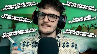 ASMR Asking You Personal Christmas Questions! (Whispered)