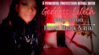 ASMR Magick ️ Protection Ritual & Reiki with Goddess Lilith  ️ Return To Sender ️