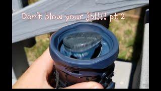 Don't blow your jbl,s !!! pt 2