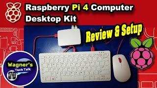 Raspberry Pi 4 Desktop Kit:  Unboxing, Setup & RPi4 Review!  Raspberry Pi 4 model B 4GB + Tutorial