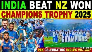 Champions Trophy 2025 pakistan | India win champions Trophy | calibration in India  public