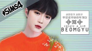 TXT Sims 4 | Beomgyu | Sim Making  DL + CC 투모로우바이투게더 최범규 (심만들기)