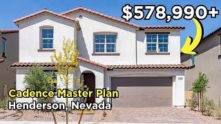 Henderson New Construction Homes For Sale in Cadence Master Plan