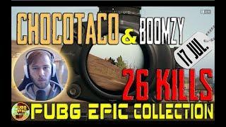 chocoTaco & Boomzy | 26 kills | PUBG EPIC Collection