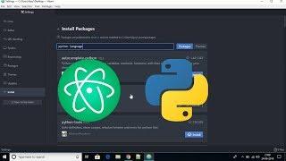 How to Set Up Atom IDE for Python on Windows 10