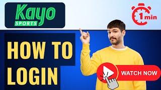 Kayo Sports Login⏬: How to Log In to kayosports.com.au