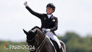 Isabell Werth wins HISTORIC 14th Olympic equestrian medal | Paris Olympics | NBC Sports