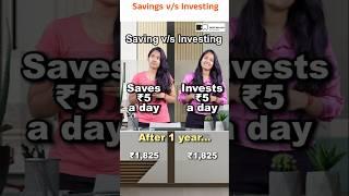 Saving or Investing – Which One Wins?   #savingsvsinvesting #yuvarani