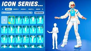 ALL FORTNITE ICON SERIES & NEW TIKTOK EMOTES! #11