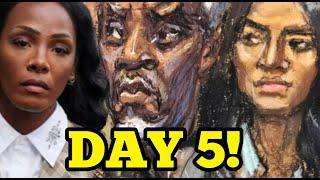 DIDDY TRIAL DAY 5 : DAWN RICHARDS TESTIFIES! COURT CHAOS,TAPES, CASSIE - EVERYTHING YOU NEED TO KNOW
