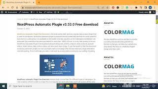 how to download wordpress automatic plugin free