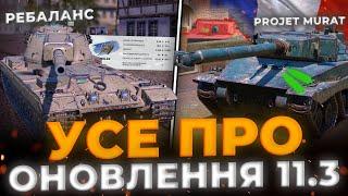 ВСЕ ПРО ОНОВЛЕННЯ 11.3! ЩО НАС ЧЕКАЄ? WoT Blitz