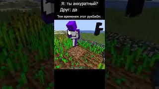 А КАКОЙ ВАШ ДРУГ? #рекомендации #майнкрафт #мемы #приколы #minecraft