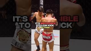 Muay Thai kick defense is the best! #honeybadgerhour #muaythai