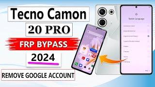 TECNO CAMON 20 PRO FRP BYPASS ANDROID 13 TECNO CK7N GOOGLE ACCOUNT BYPASS TECNO (CK7N) FRP BYPASS