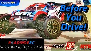 DO THIS FIRST! 6 things before you drive the Arrma Vorteks4x4 BLX!