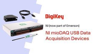 NI mioDAQ USB Data Acquisition Device PIO | DigiKey