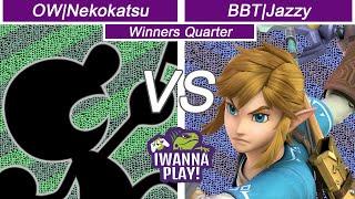 IWanna Smash 60 - OW| Nekokatsu (Mr.G&W) Vs BBT| Jazzy (Link) - Winners Quarter
