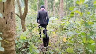 Ohh ! Amazing man meeting his goat !! man VS goat meeting video