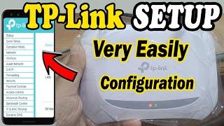 TP-Link Router Setup and Full Configuration Using Mobile