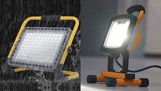 TOP 5 BEST RECHARGEABLE LED WORK LIGHT 2024 TO BUY ON AMAZON - HANDHELD PORTABLE FLOOD LIGHT