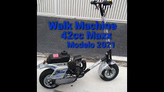 Walk Machine Maxx 42cc Modelo 2021, Testando essa maquina incrível que vai para Campinas SP .