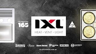 IXL Tastic, the Trusted Name for 3 in 1 Bathroom Heat, Vent and Light (15s)