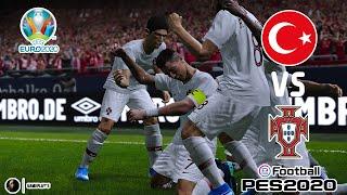 Euro Cup 2020 || Turkey vs Portugal || PES 2020 || Gameplay