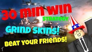 The Conquerors 3 - WIN IN 30 MINUTES! - Rush Strategy for New Players/Grinding Skins - ROBLOX - TC3