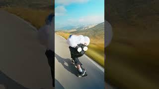 Skaking at 100kmph is addictive  (62mph) #downhill #speed #skate #crazy