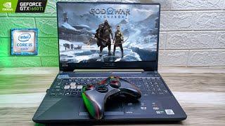 God of War Ragnarok Gaming Review - ASUS TUF F15 | GTX 1650Ti