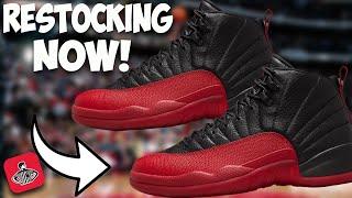 RESSTOCKING NOW Jordan 12 Flu Games All Sites Dropping LOCK IN!