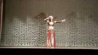 Sushkova Alena - "Tabla solo" @ Tales Shaherezady - 4 & Grand Prix Kharkiv'10.