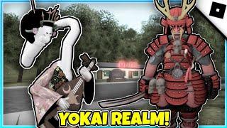 How to get "YOKAI REALM" BADGE in Creepypasta Life RP - ROBLOX